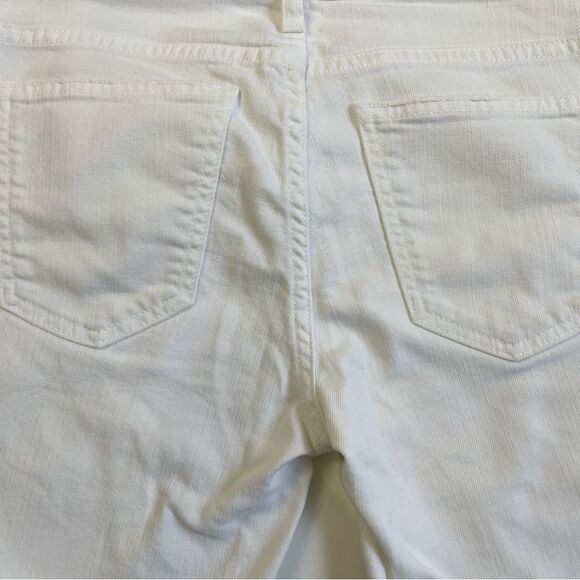 Current/Elliott The  Stiletto in Dirty White with Embroidery Sz 26 - Picture 15 of 16